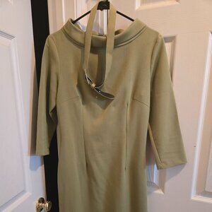 Pinup Couture Joanie dress, green size M, EUC